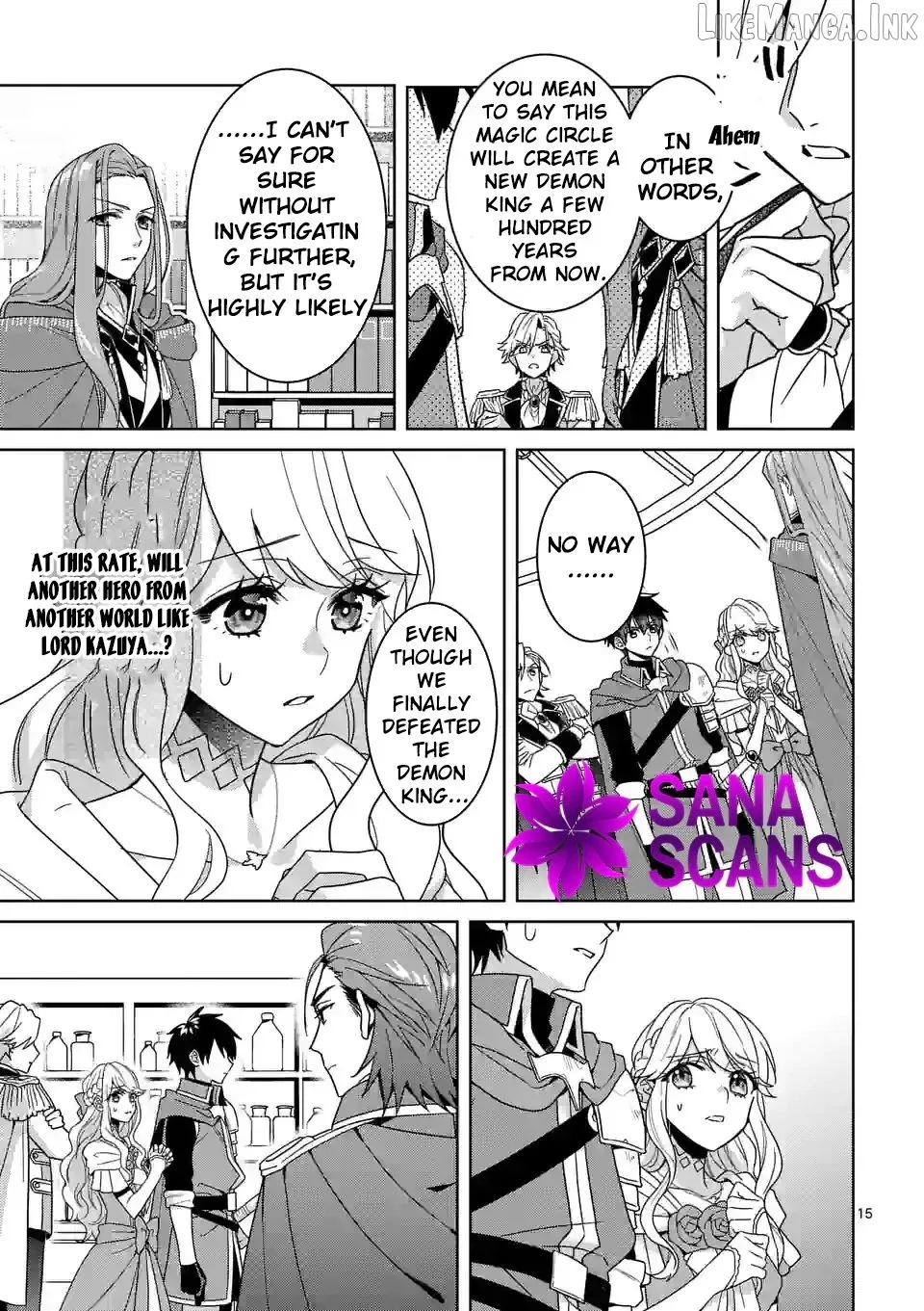 Onimotsu to Yobareta Tensei Hime wa, Shoukan Yuusha ni Koi wo Shite Seijo ni Narimashita Chapter 13 page 15
