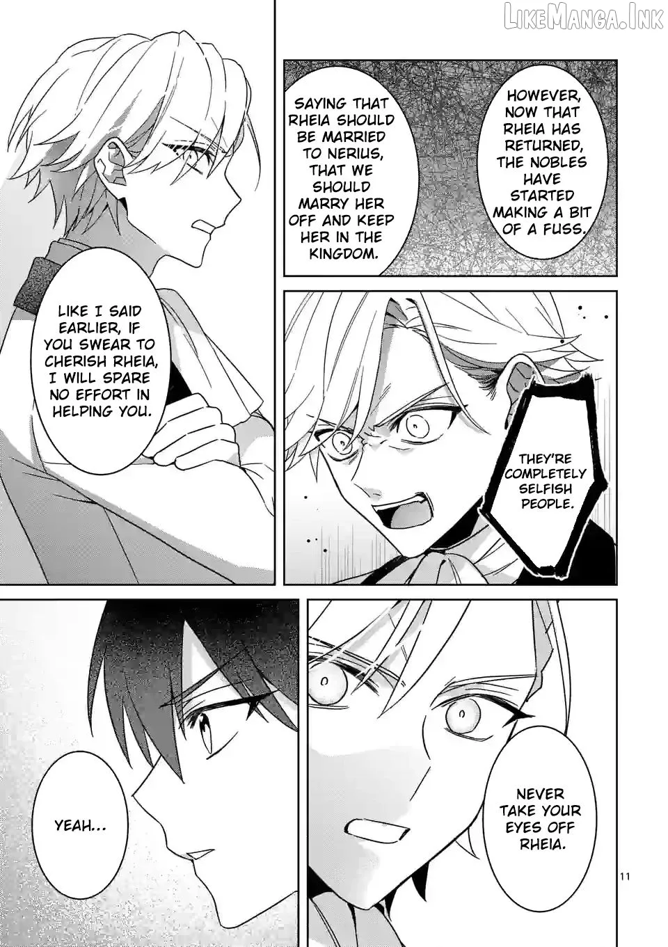 Onimotsu to Yobareta Tensei Hime wa, Shoukan Yuusha ni Koi wo Shite Seijo ni Narimashita Chapter 14 page 11