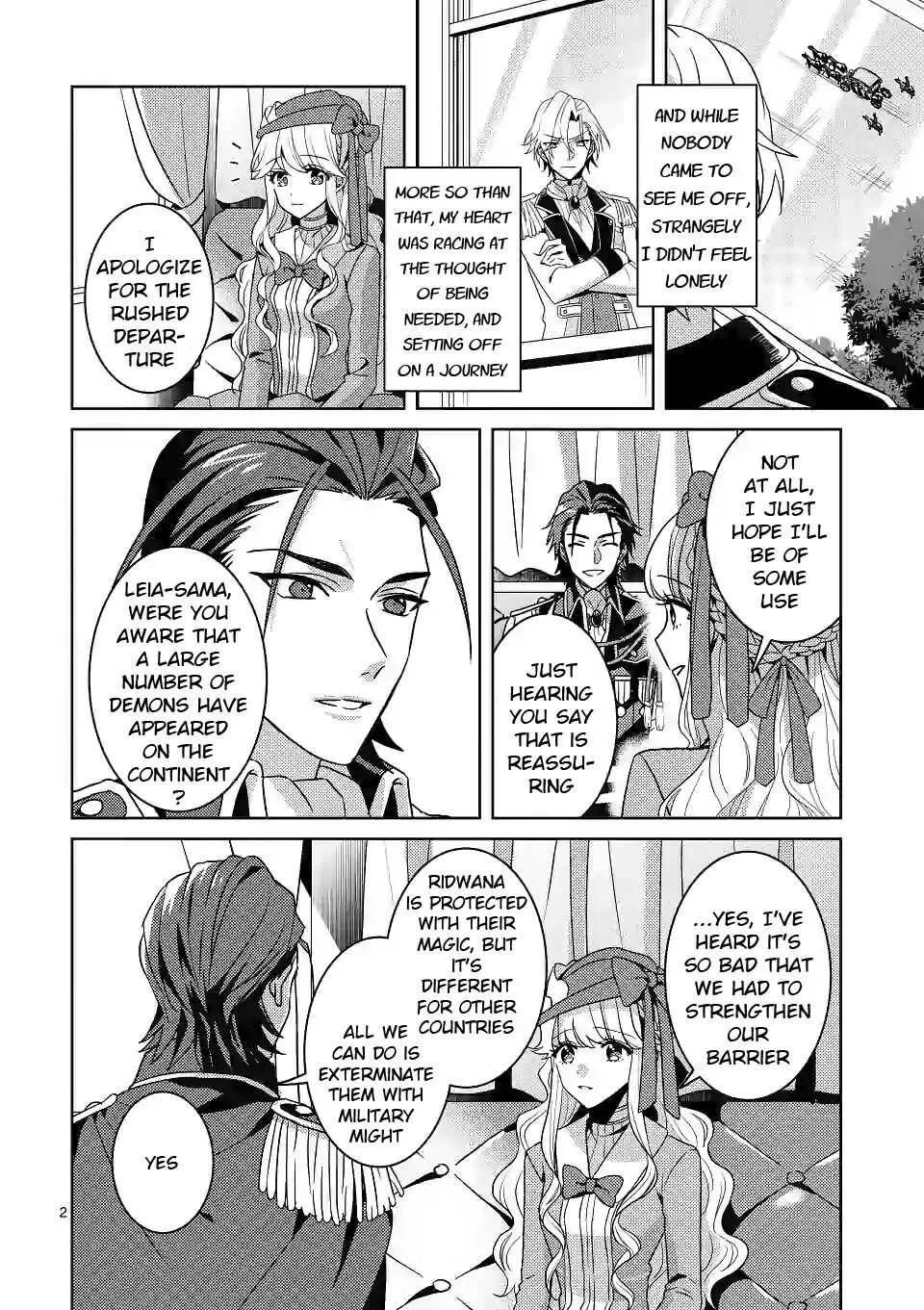 Onimotsu to Yobareta Tensei Hime wa, Shoukan Yuusha ni Koi wo Shite Seijo ni Narimashita Chapter 2 page 2