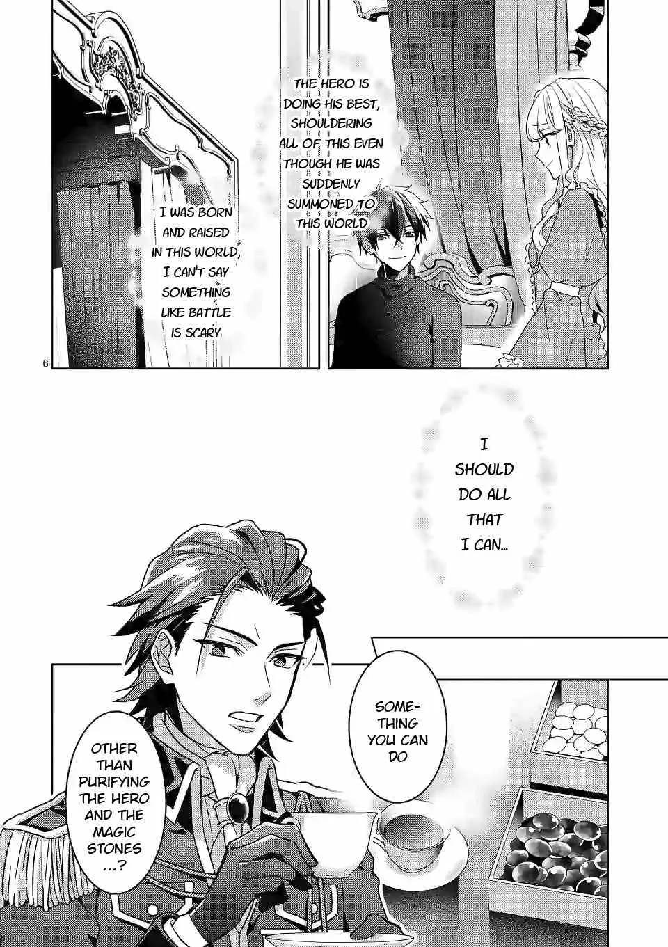 Onimotsu to Yobareta Tensei Hime wa, Shoukan Yuusha ni Koi wo Shite Seijo ni Narimashita Chapter 3 page 6