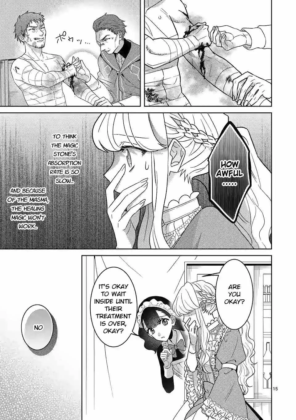 Onimotsu to Yobareta Tensei Hime wa, Shoukan Yuusha ni Koi wo Shite Seijo ni Narimashita Chapter 3 page 15