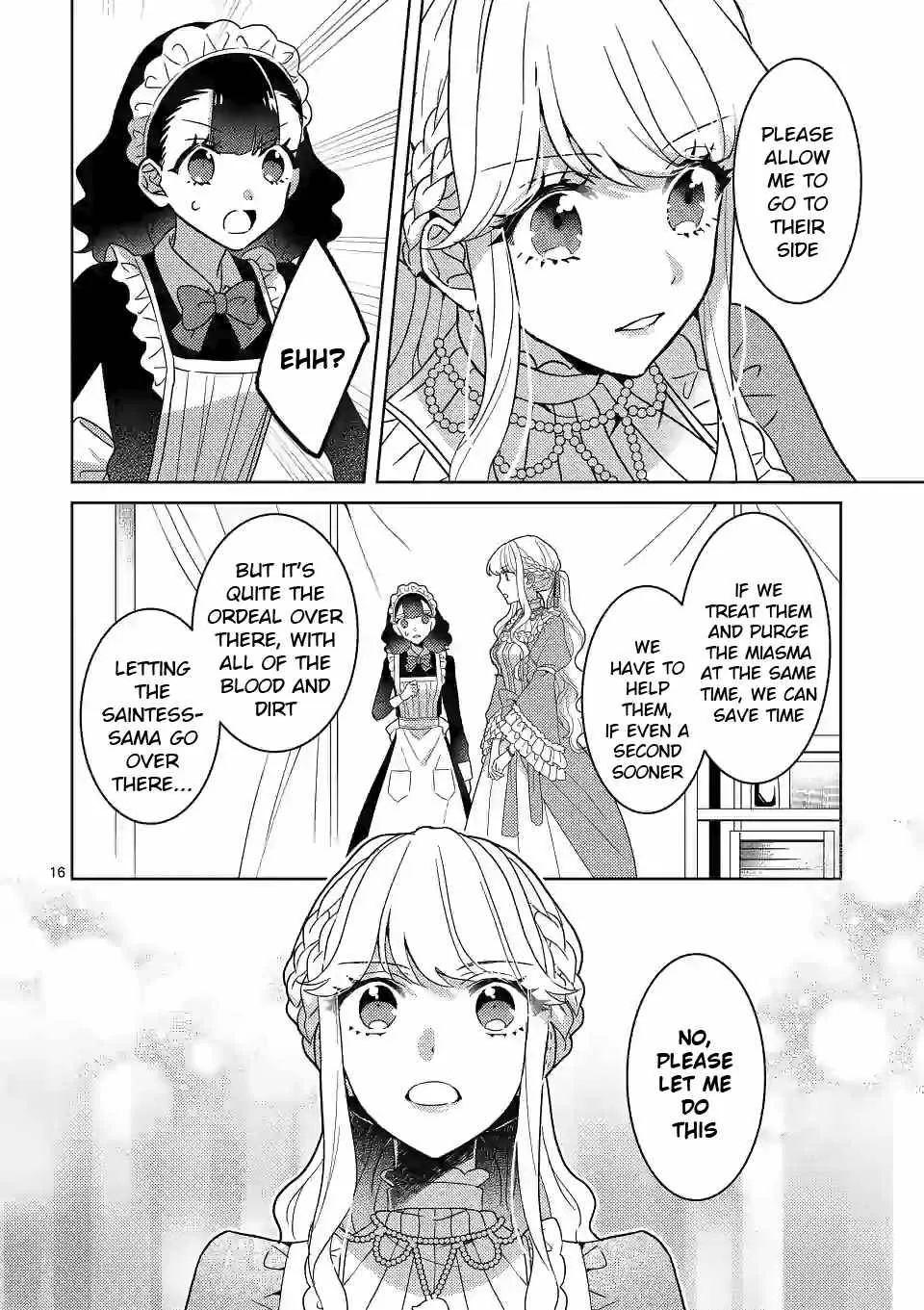 Onimotsu to Yobareta Tensei Hime wa, Shoukan Yuusha ni Koi wo Shite Seijo ni Narimashita Chapter 3 page 16