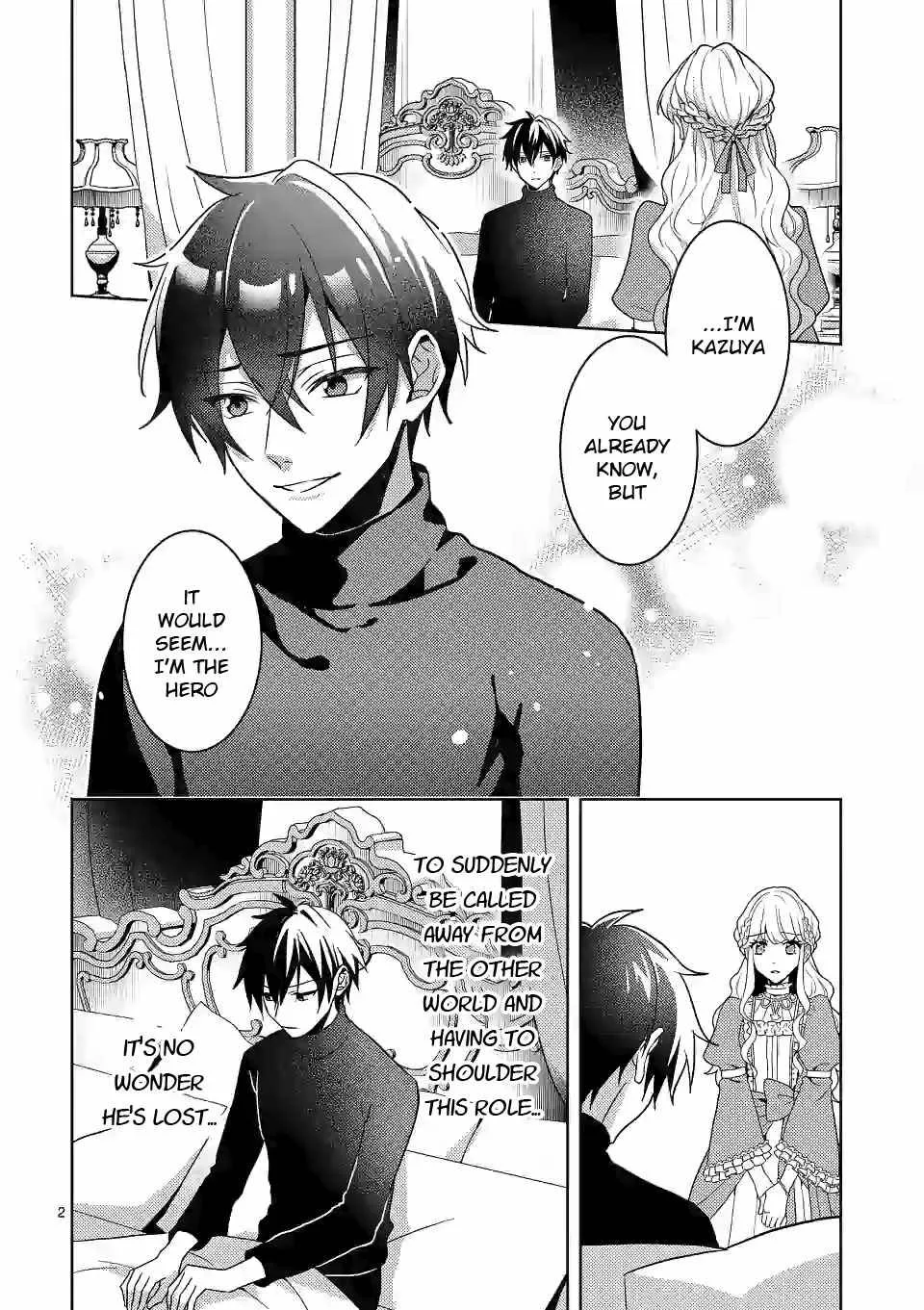 Onimotsu to Yobareta Tensei Hime wa, Shoukan Yuusha ni Koi wo Shite Seijo ni Narimashita Chapter 3 page 2