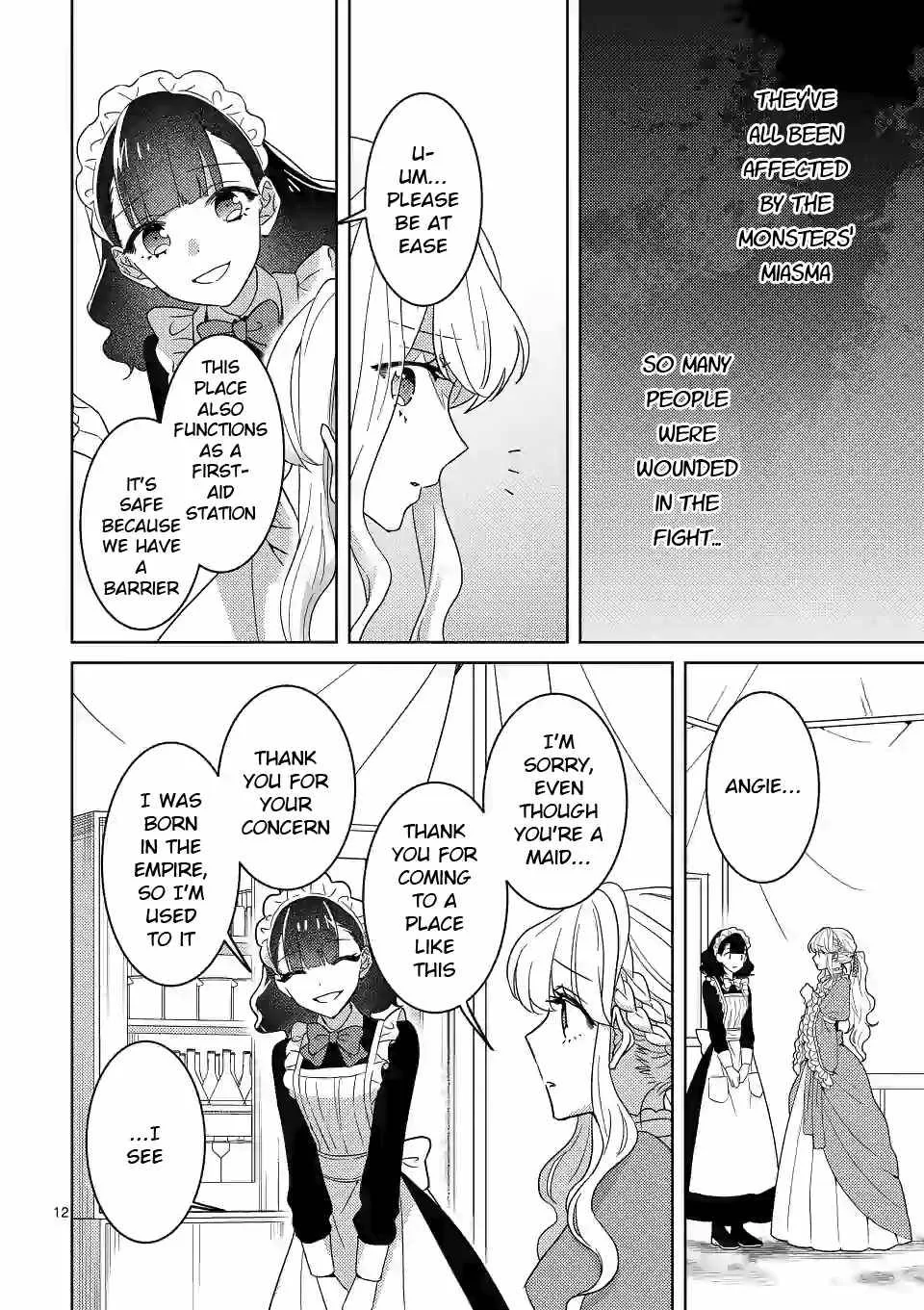 Onimotsu to Yobareta Tensei Hime wa, Shoukan Yuusha ni Koi wo Shite Seijo ni Narimashita Chapter 3 page 12