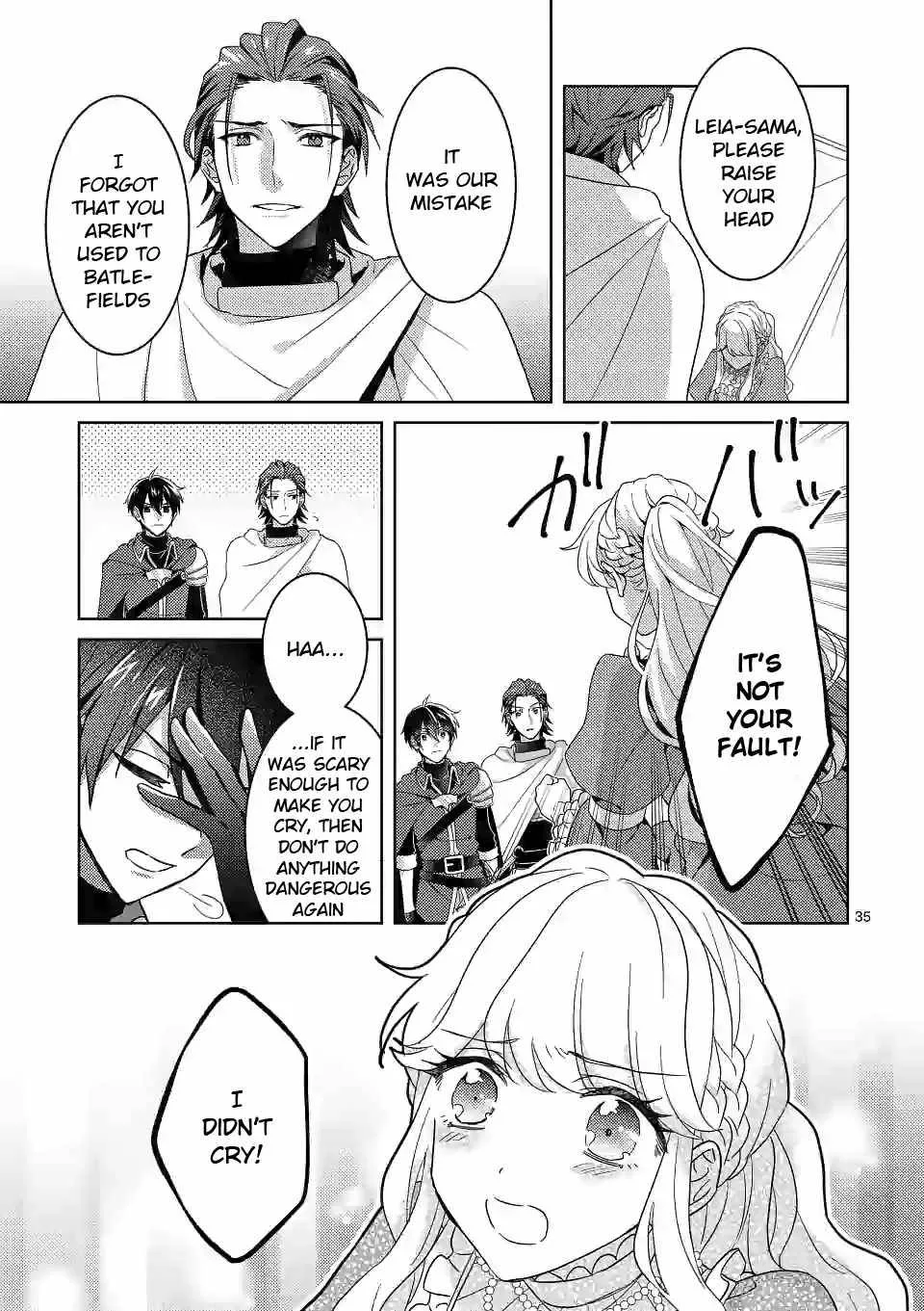 Onimotsu to Yobareta Tensei Hime wa, Shoukan Yuusha ni Koi wo Shite Seijo ni Narimashita Chapter 3 page 35
