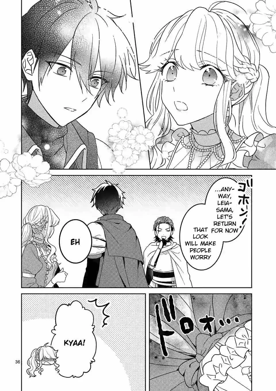 Onimotsu to Yobareta Tensei Hime wa, Shoukan Yuusha ni Koi wo Shite Seijo ni Narimashita Chapter 3 page 36