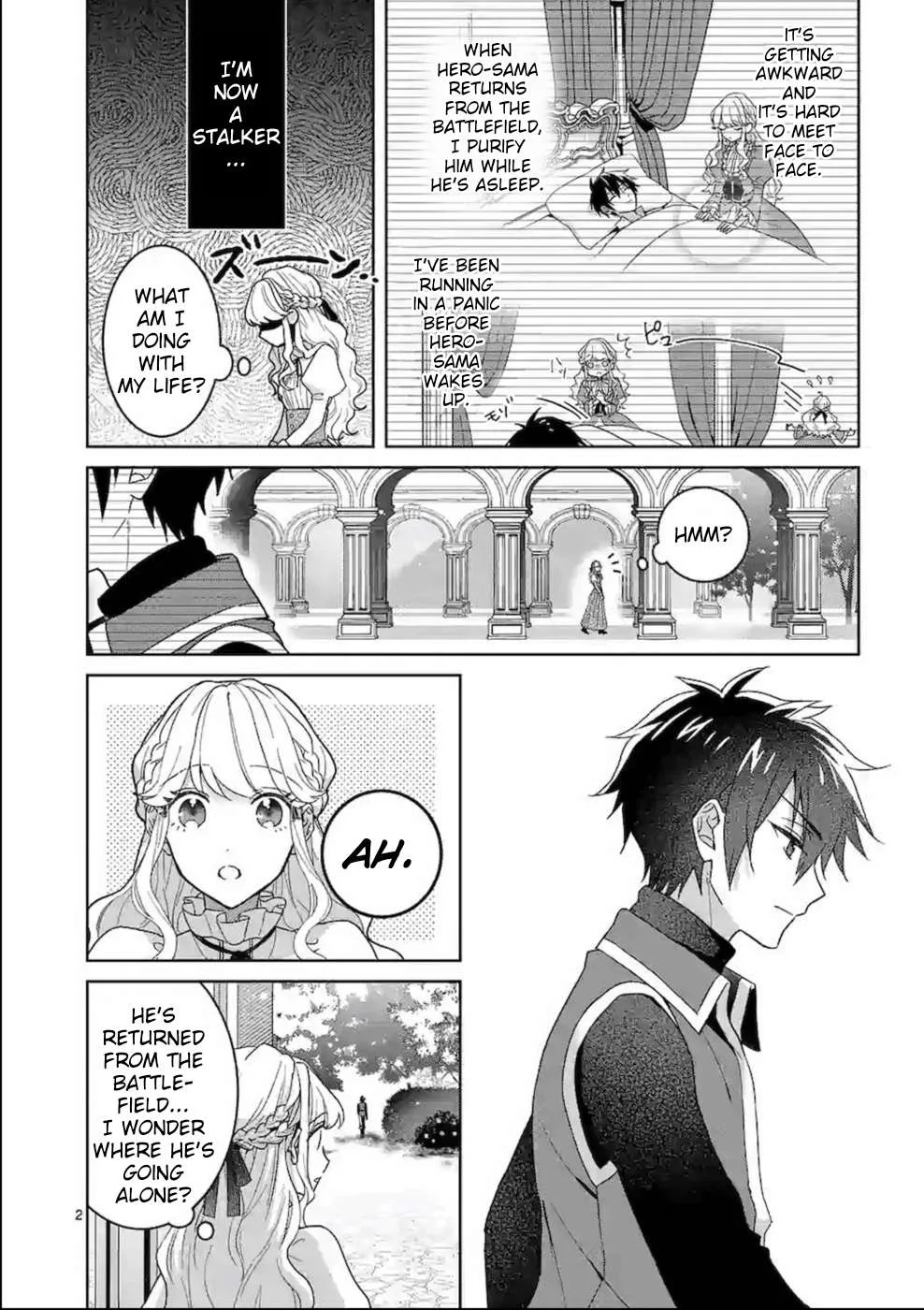 Onimotsu to Yobareta Tensei Hime wa, Shoukan Yuusha ni Koi wo Shite Seijo ni Narimashita Chapter 4 page 3