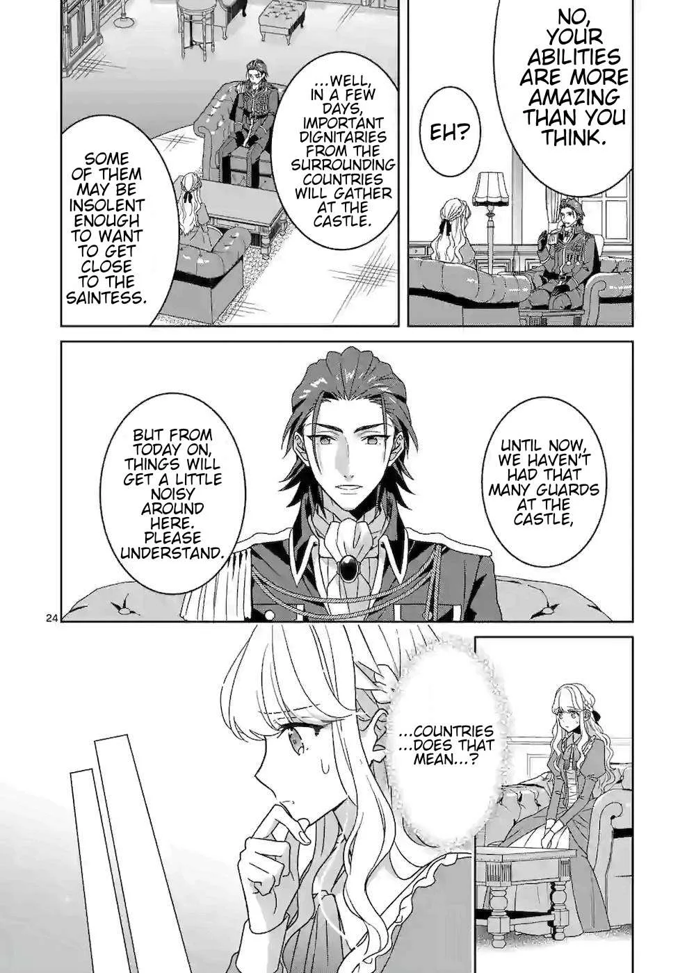 Onimotsu to Yobareta Tensei Hime wa, Shoukan Yuusha ni Koi wo Shite Seijo ni Narimashita Chapter 5 page 25