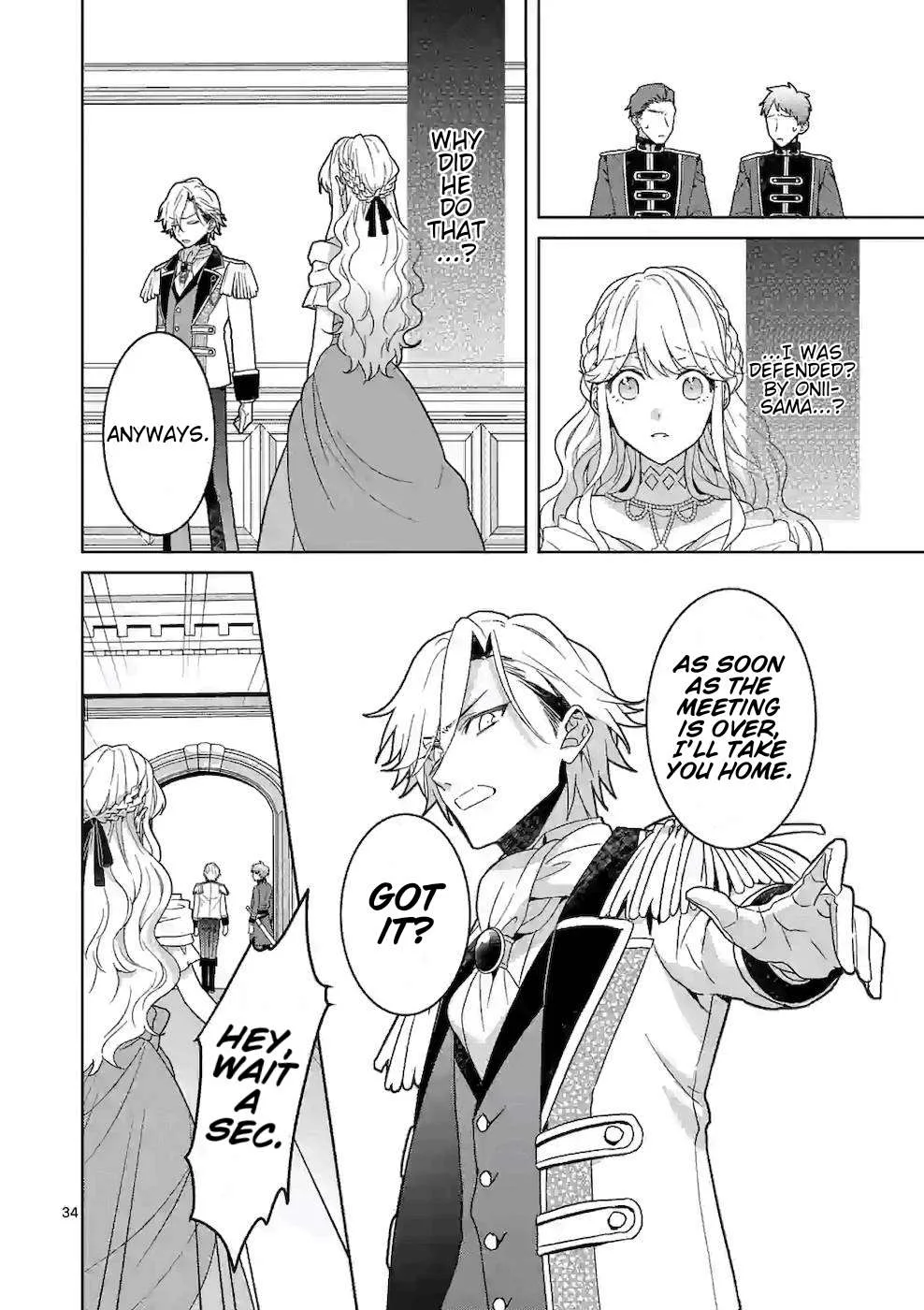 Onimotsu to Yobareta Tensei Hime wa, Shoukan Yuusha ni Koi wo Shite Seijo ni Narimashita Chapter 5 page 35