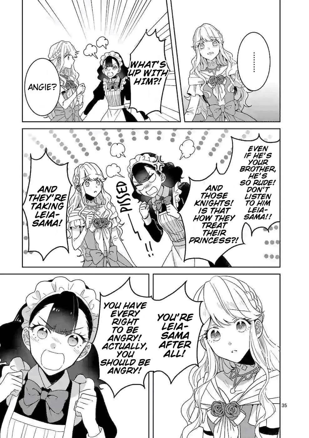 Onimotsu to Yobareta Tensei Hime wa, Shoukan Yuusha ni Koi wo Shite Seijo ni Narimashita Chapter 5 page 36