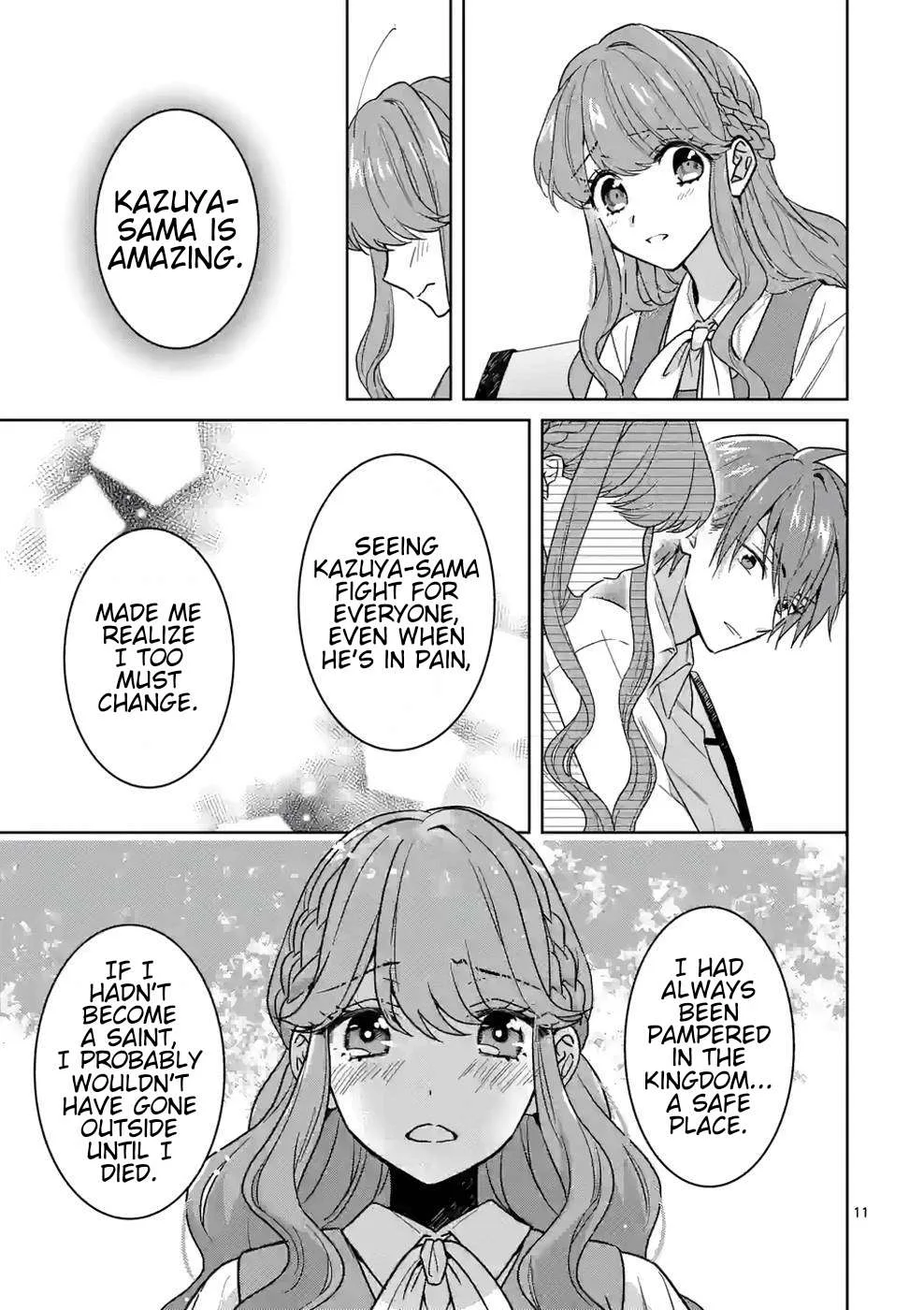 Onimotsu to Yobareta Tensei Hime wa, Shoukan Yuusha ni Koi wo Shite Seijo ni Narimashita Chapter 6 page 15