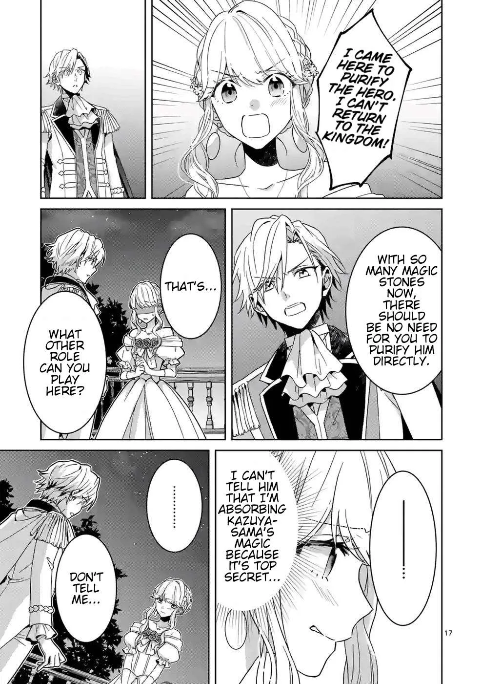 Onimotsu to Yobareta Tensei Hime wa, Shoukan Yuusha ni Koi wo Shite Seijo ni Narimashita Chapter 7 page 18