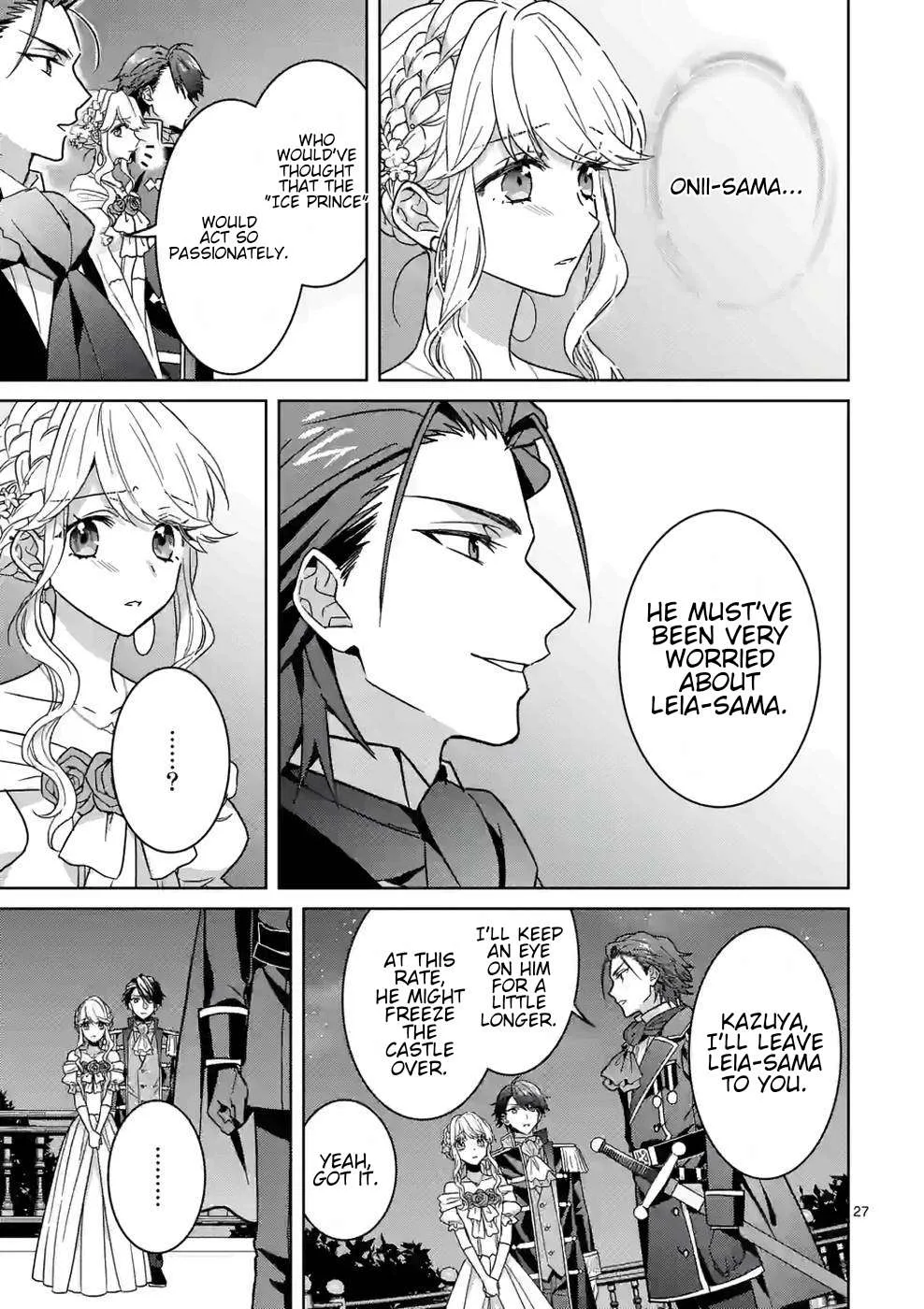 Onimotsu to Yobareta Tensei Hime wa, Shoukan Yuusha ni Koi wo Shite Seijo ni Narimashita Chapter 7 page 28