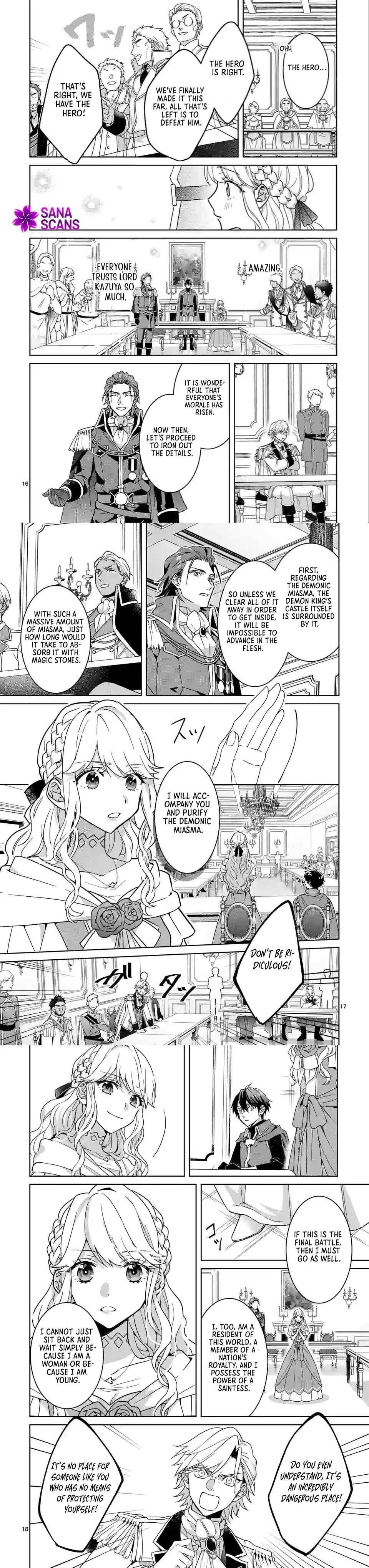 Onimotsu to Yobareta Tensei Hime wa, Shoukan Yuusha ni Koi wo Shite Seijo ni Narimashita Chapter 8 page 6