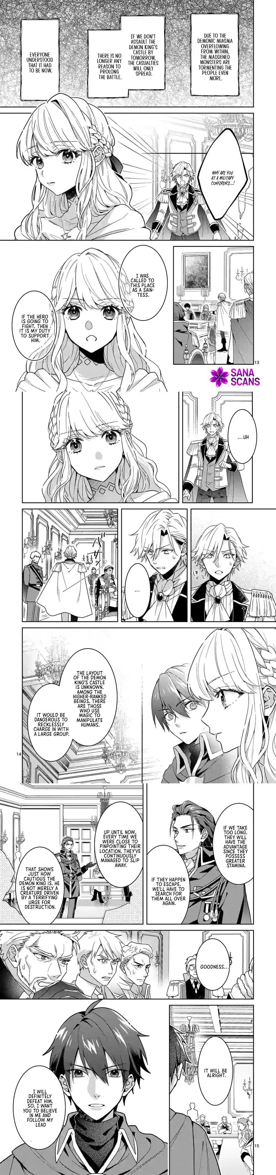 Onimotsu to Yobareta Tensei Hime wa, Shoukan Yuusha ni Koi wo Shite Seijo ni Narimashita Chapter 8 page 5