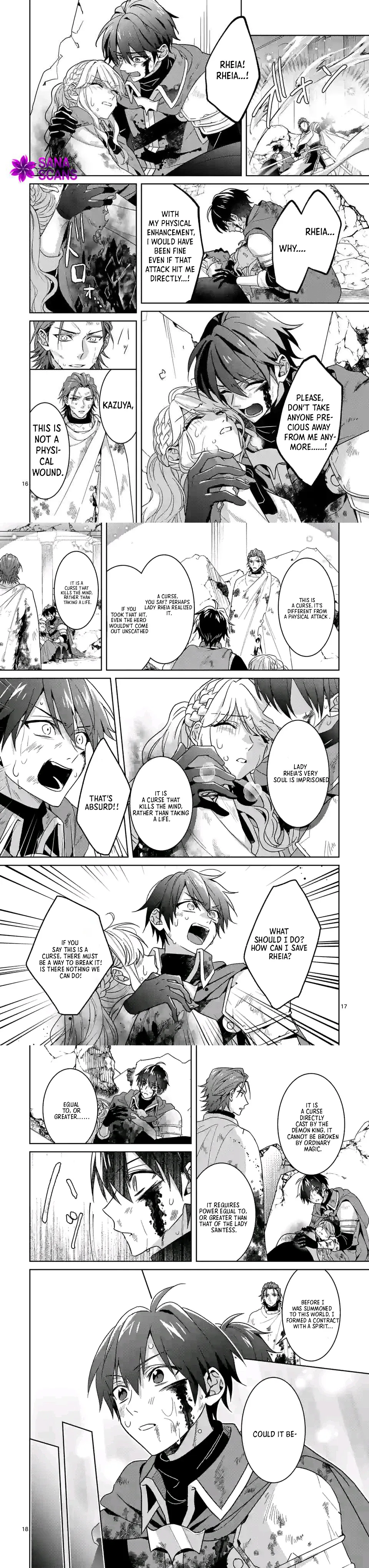 Onimotsu to Yobareta Tensei Hime wa, Shoukan Yuusha ni Koi wo Shite Seijo ni Narimashita Chapter 9 page 6