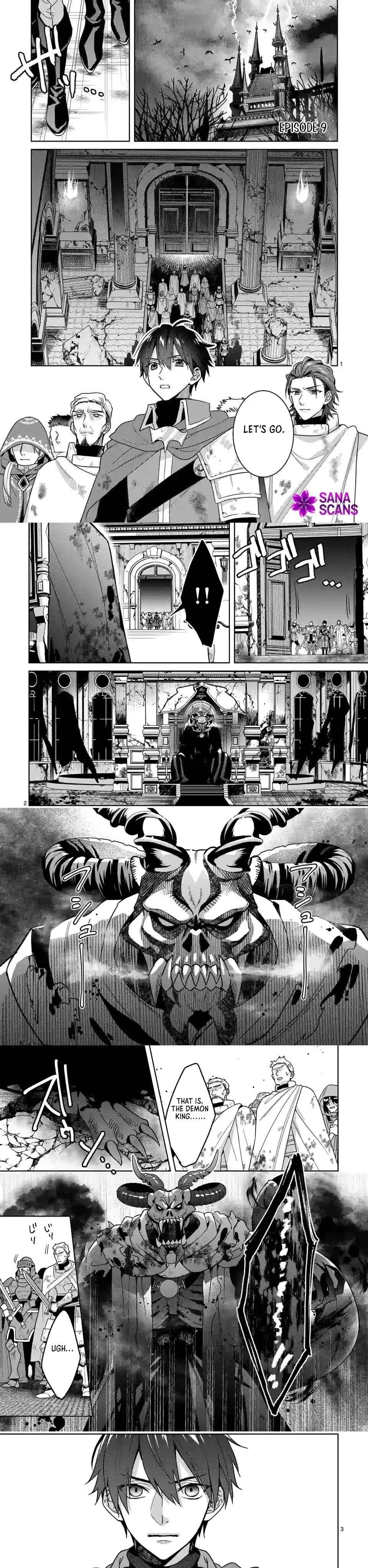 Onimotsu to Yobareta Tensei Hime wa, Shoukan Yuusha ni Koi wo Shite Seijo ni Narimashita Chapter 9 page 1