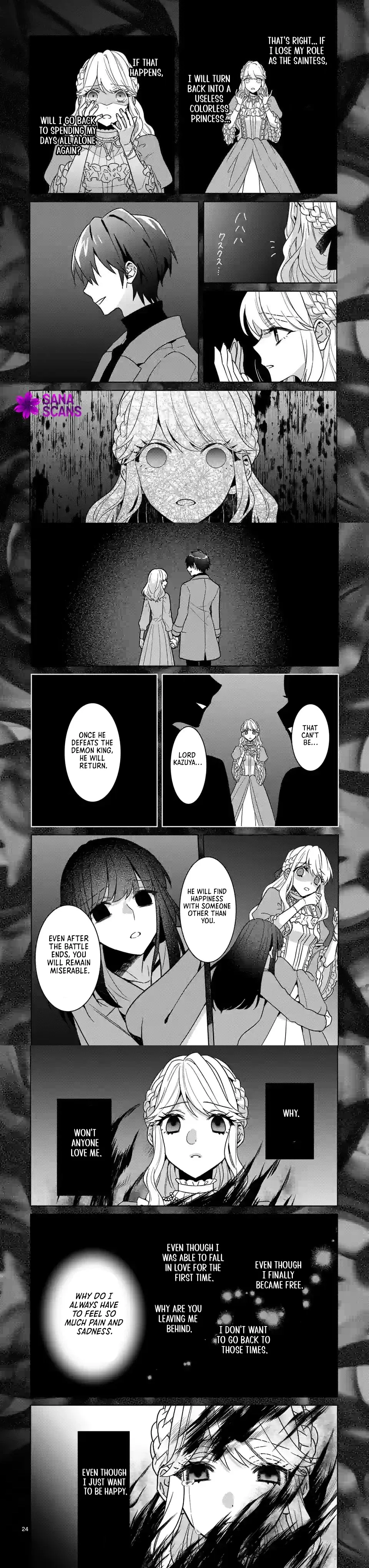 Onimotsu to Yobareta Tensei Hime wa, Shoukan Yuusha ni Koi wo Shite Seijo ni Narimashita Chapter 9 page 8