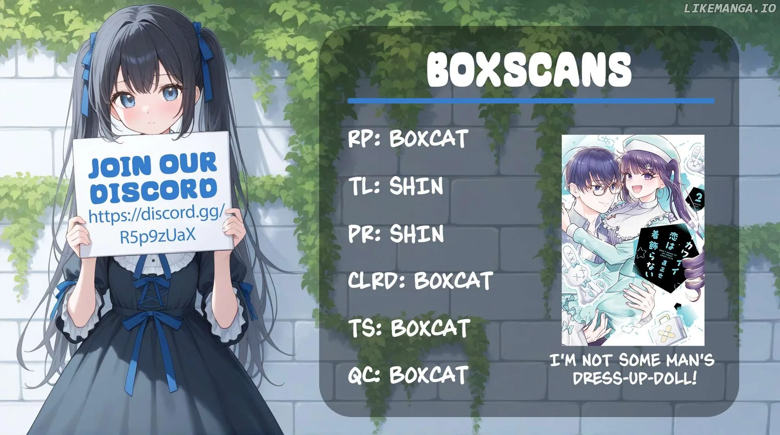 Onnanoko Wa Otoko No Tame No Kisekae Ningyouja Nenda Yo Chapter 20 page 1