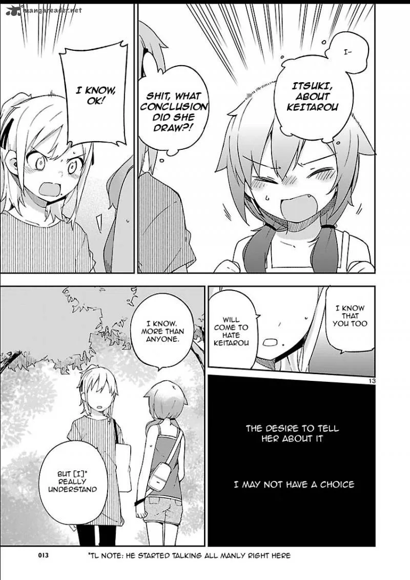Ookami Shounen wa Kyou mo Uso o Kasaneru Chapter 18 page 13
