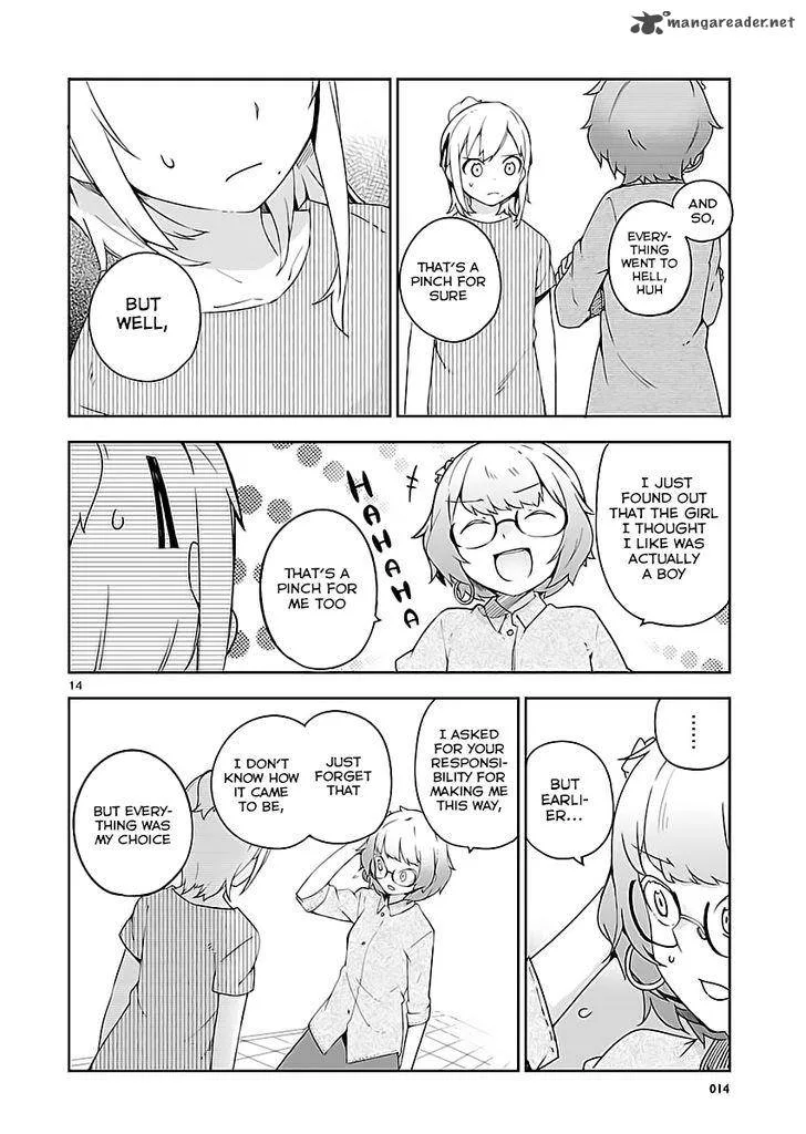 Ookami Shounen wa Kyou mo Uso o Kasaneru Chapter 20 page 14
