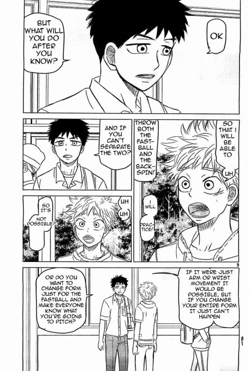 Ookiku Furikabutte Chapter 100 page 9