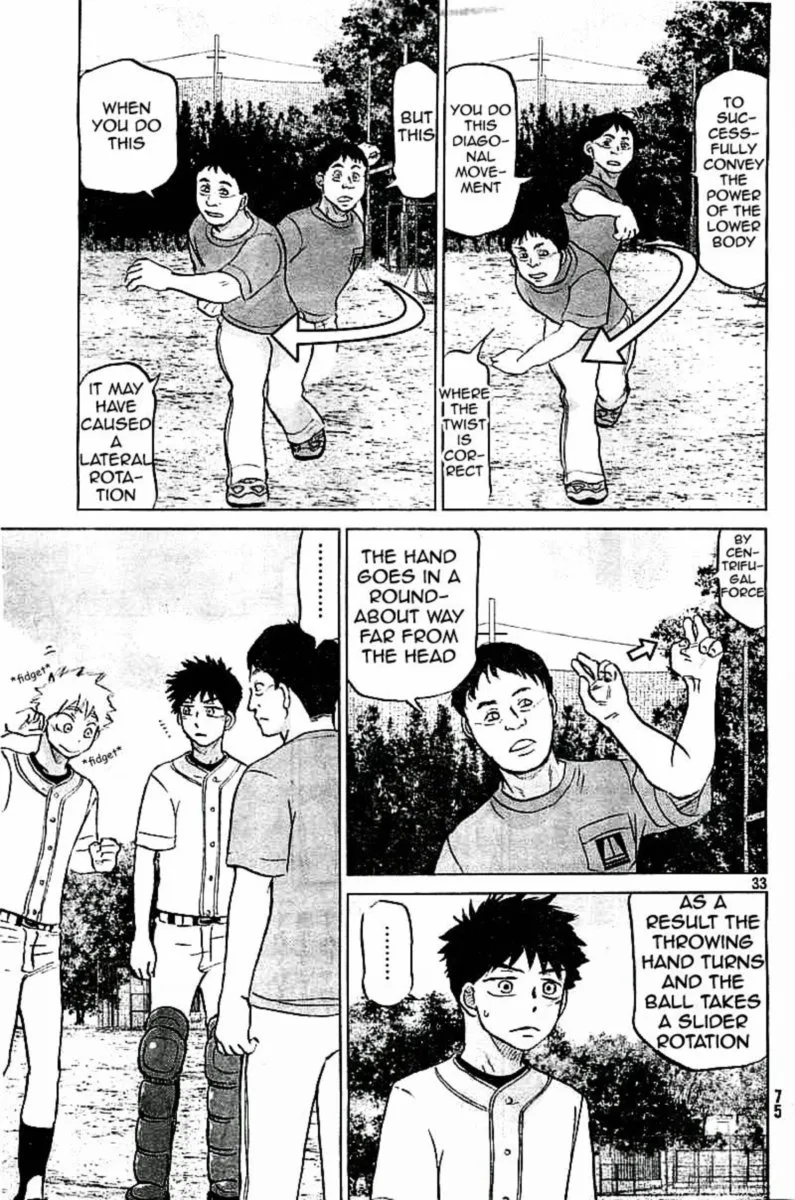 Ookiku Furikabutte Chapter 101 page 33