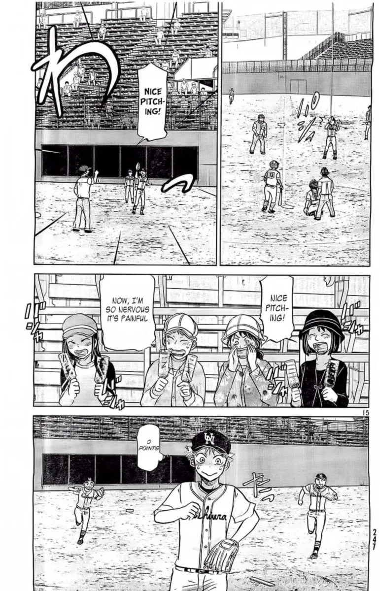 Ookiku Furikabutte Chapter 104 page 15