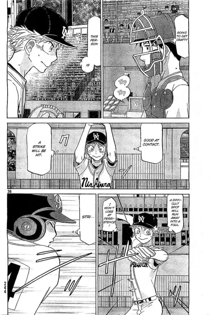 Ookiku Furikabutte Chapter 106 page 36