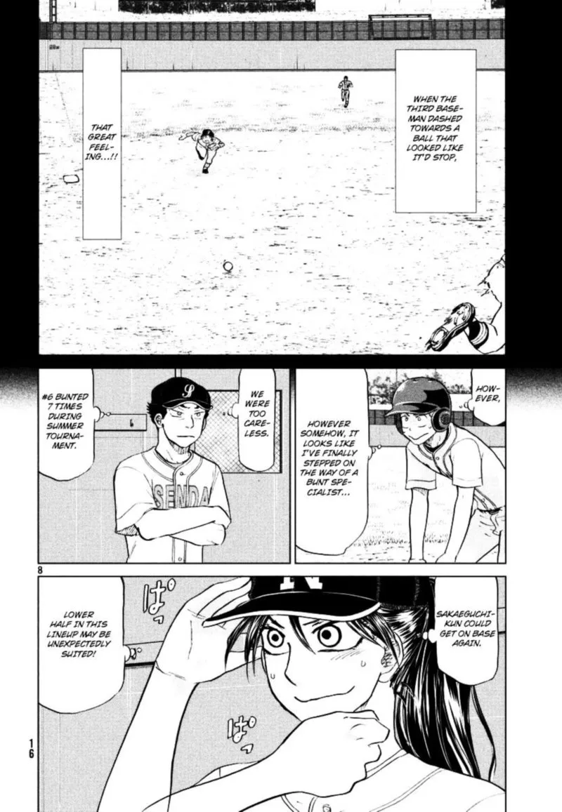 Ookiku Furikabutte Chapter 110 page 9