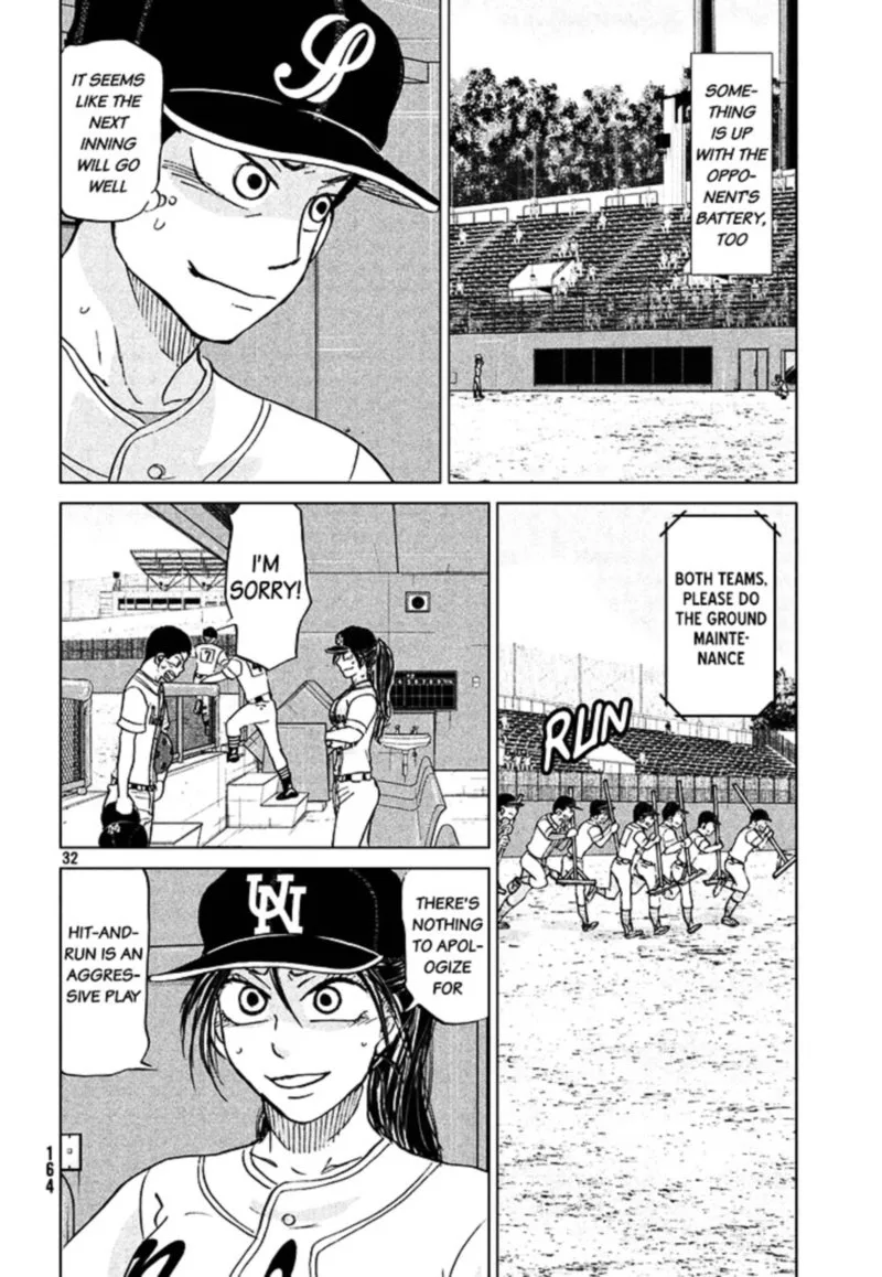 Ookiku Furikabutte Chapter 113 page 33