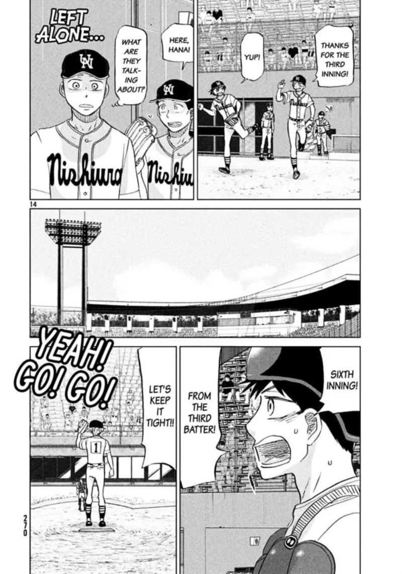 Ookiku Furikabutte Chapter 114 page 14