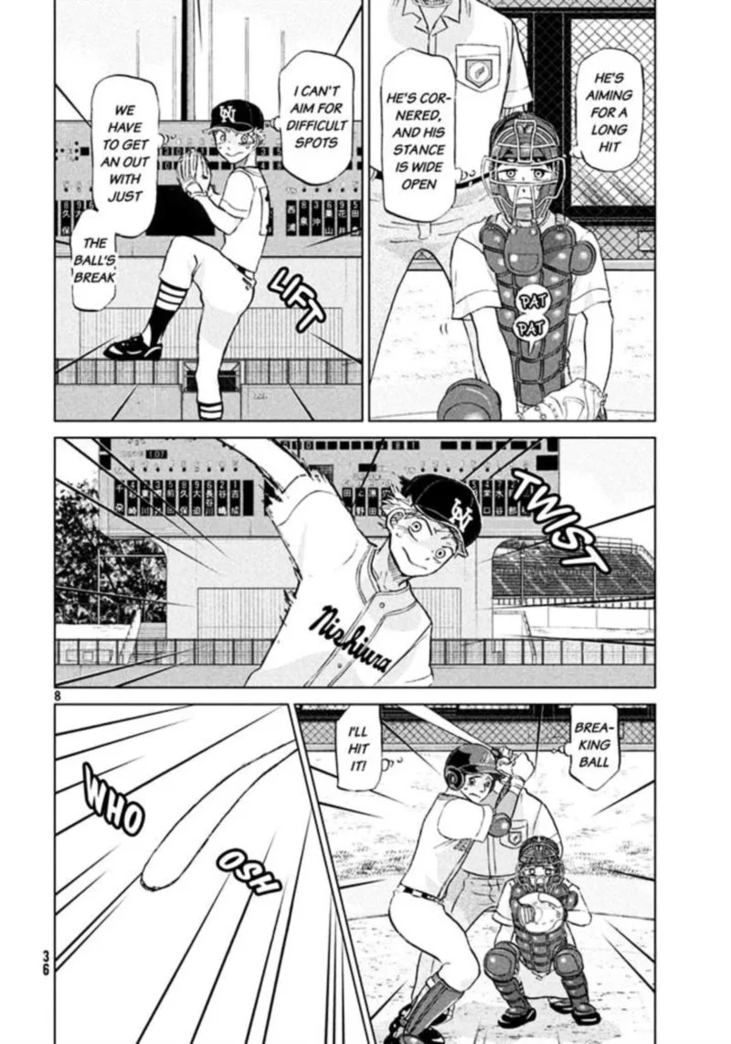 Ookiku Furikabutte Chapter 115 page 8