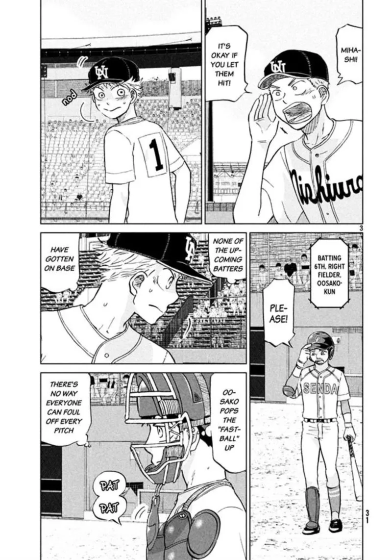 Ookiku Furikabutte Chapter 115 page 3