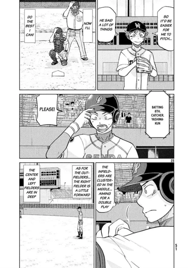 Ookiku Furikabutte Chapter 115 page 23
