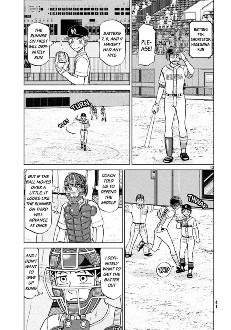 Ookiku Furikabutte Chapter 115 page 13