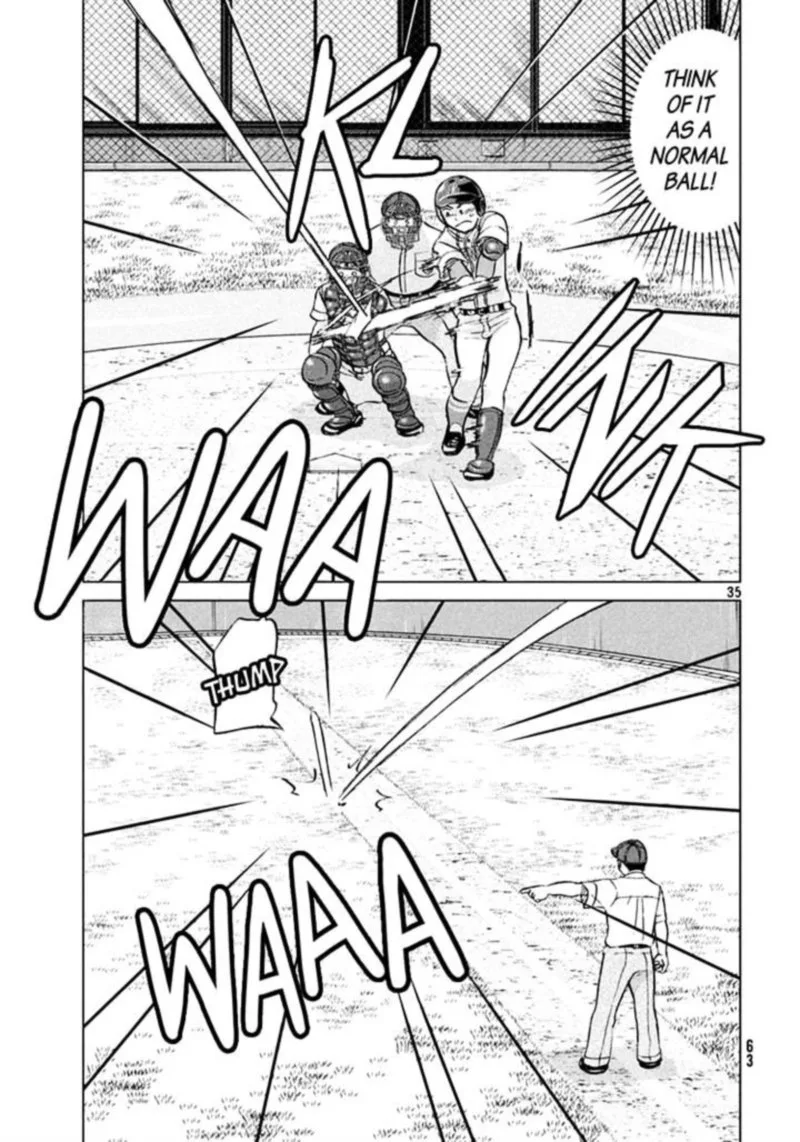 Ookiku Furikabutte Chapter 115 page 35
