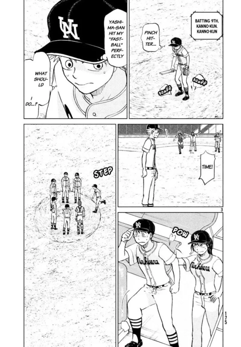 Ookiku Furikabutte Chapter 116 page 3