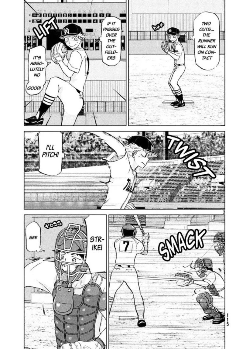 Ookiku Furikabutte Chapter 117 page 3