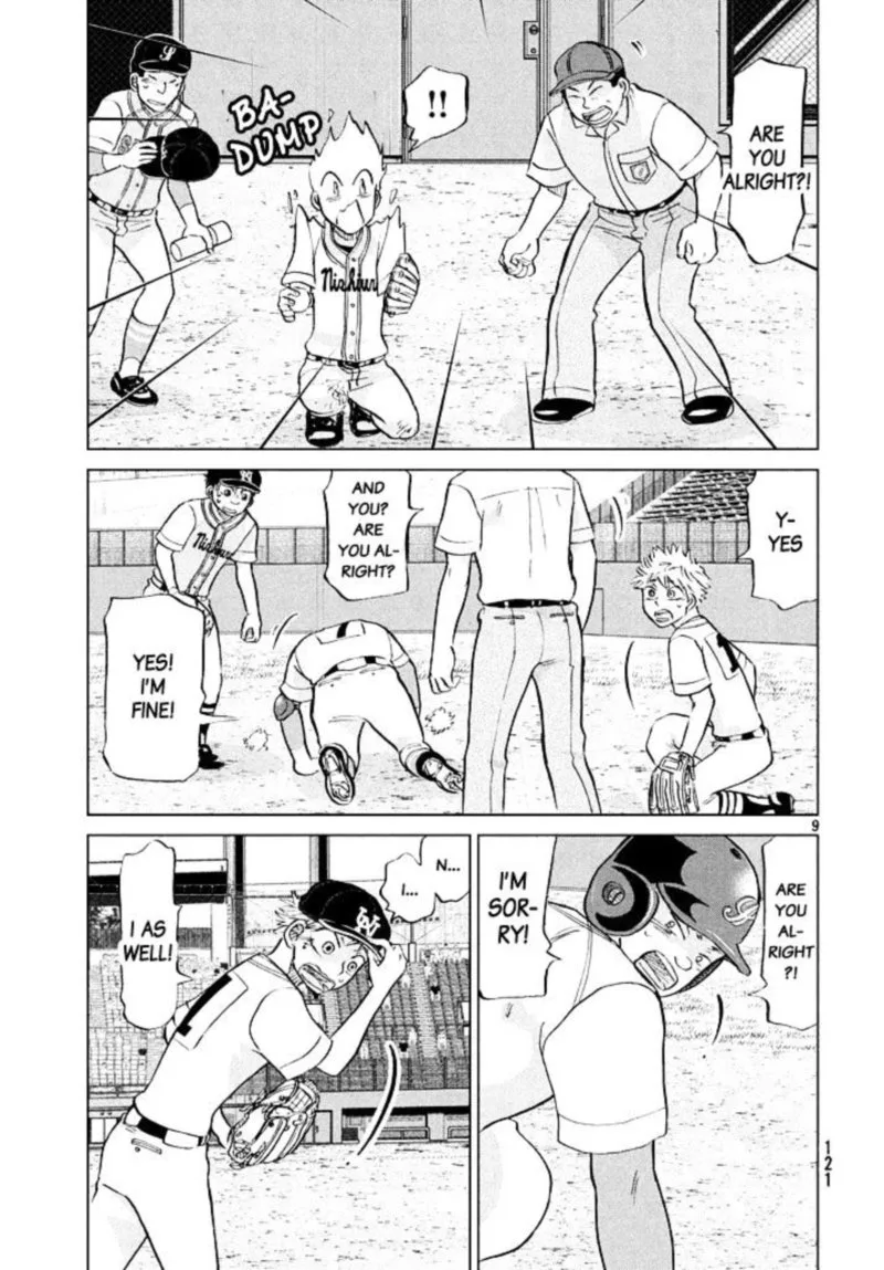 Ookiku Furikabutte Chapter 117 page 9