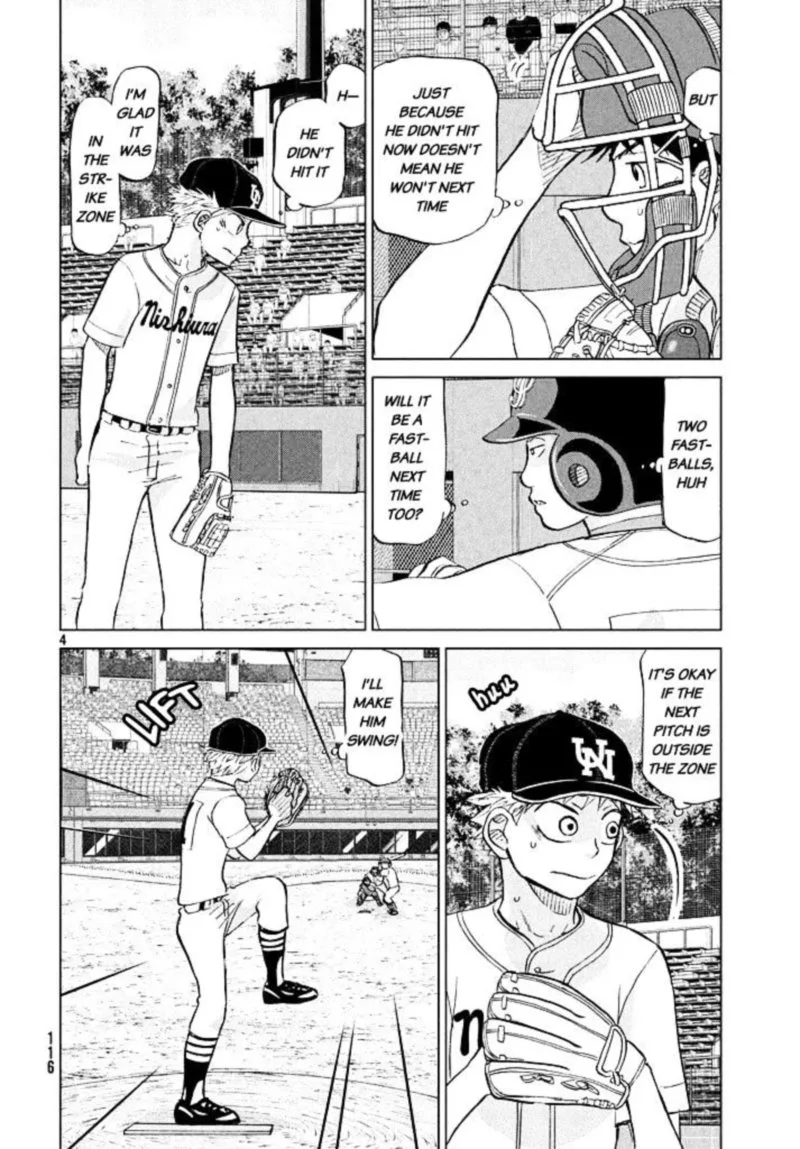 Ookiku Furikabutte Chapter 117 page 4