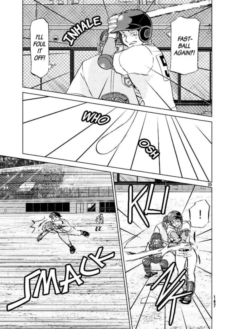 Ookiku Furikabutte Chapter 117 page 35