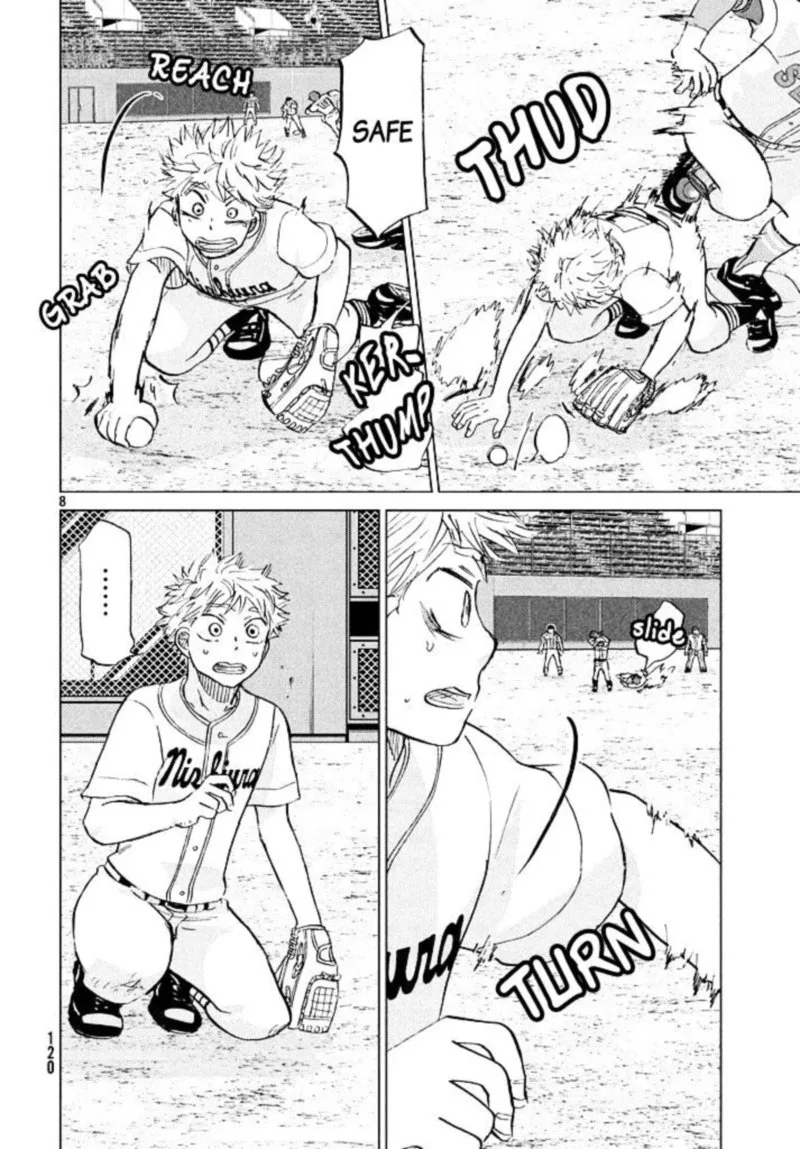 Ookiku Furikabutte Chapter 117 page 8