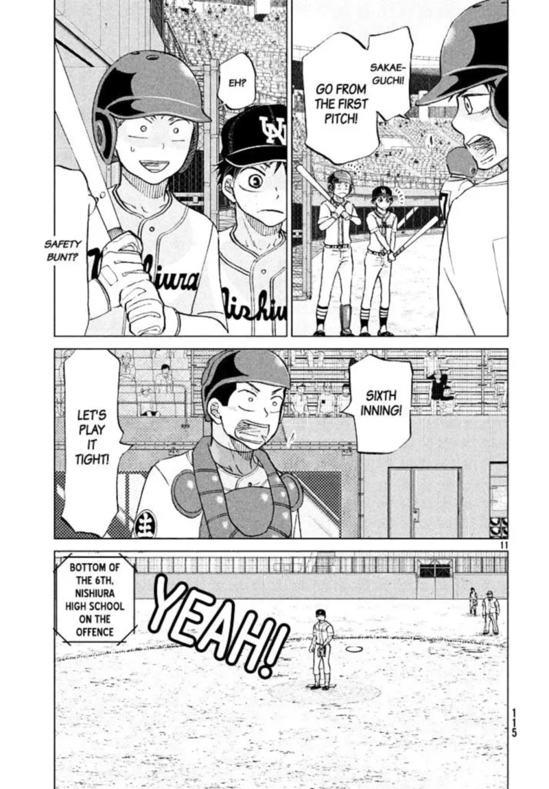 Ookiku Furikabutte Chapter 118 page 12
