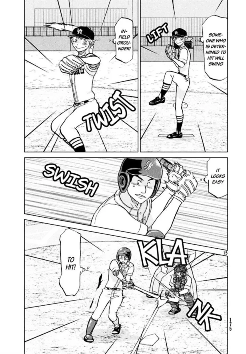 Ookiku Furikabutte Chapter 119 page 15