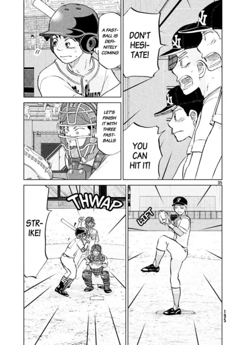 Ookiku Furikabutte Chapter 119 page 35