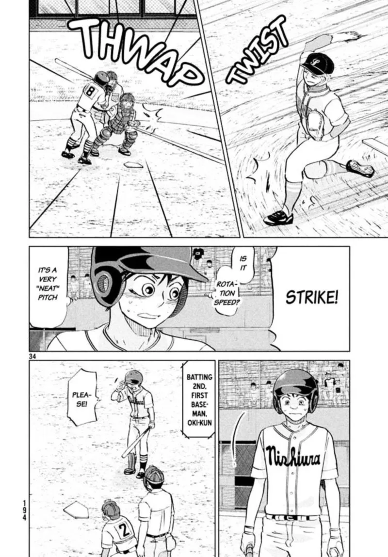 Ookiku Furikabutte Chapter 119 page 34