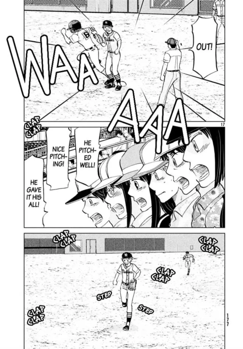 Ookiku Furikabutte Chapter 119 page 17
