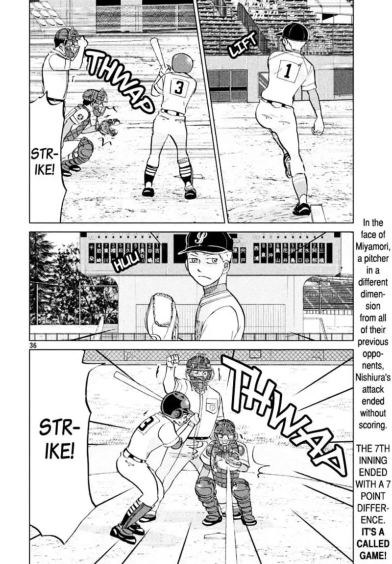 Ookiku Furikabutte Chapter 119 page 36