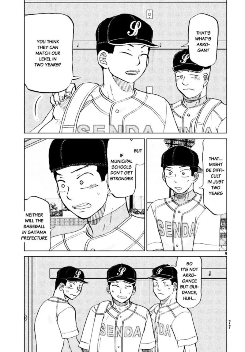 Ookiku Furikabutte Chapter 120 page 11